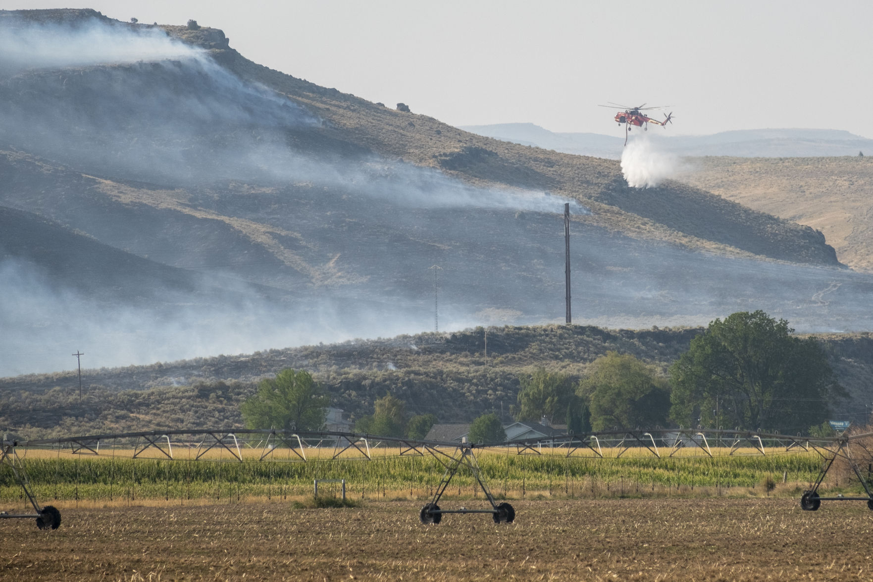 Badger Fire and Rock Creek